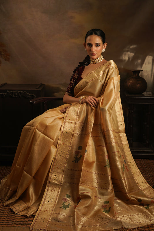 Pure Tussar Handloom Saree